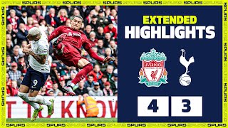 LIVERPOOL 43 SPURS  EXTENDED HIGHLIGHTS [upl. by Ziom]