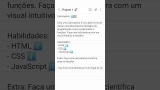 Projetos iniciantes para praticar html css javascript python programacao dev [upl. by Emilia]