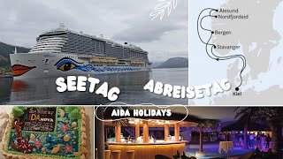 AIDAnova 2023  Norwegen ab Kiel  Seetag und Abreisetag Vlog [upl. by Neltiak985]