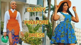 HOW TO MAKE A PINAFORE DRESS  PENCIL SKIRT  GATHERED SKIRT [upl. by Sonaj]