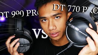 CASQUE OUVERT VS CASQUE FERMÉ DT 770 PRO VS DT 990 PRO 80 Ohm VS 250 Ohm  Beyerdynamic  Lotter [upl. by Hedveh]