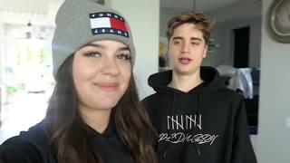 the martinez twins in tessa brooks vlogs 1 [upl. by Natsyrk674]