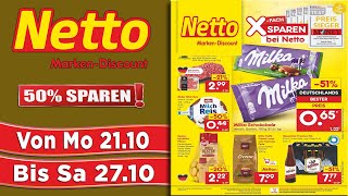 NETTO Prospekt – Angebote ab 21102024 [upl. by Ahsatsana]