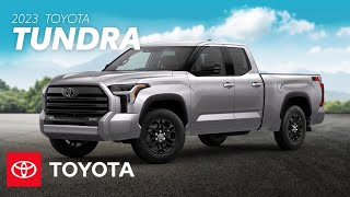 2023 Toyota Tundra Overview  Toyota [upl. by Seward]