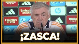 😂 ANCELOTTI IRONIZA CON LOS LLOROS SOBRE EL DESCANSO PARA EL ATLETI [upl. by Morlee]