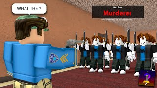 ROBLOX Murder Mystery 2 MURDER Funny Moments [upl. by Amaerd623]