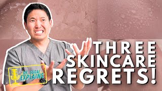 3 BIGGEST Skincare Regrets I See in Clinic  Dermatologist Explains [upl. by Oivat]