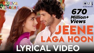 Jeene Laga Hoon Lyrical  Ramaiya VastavaiyaGirish Kumar Shruti Haasan Atif Aslam Shreya Ghoshal [upl. by Nyrrek]