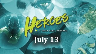 Heroes A Video Game Symphony Auditorium Theatre  July 13 2024 [upl. by Alphonso]