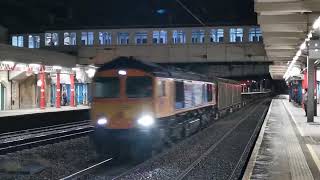 66731 4z64 Carlisle Yard  Kineton MOD 21st November 2024 [upl. by Lucilla]