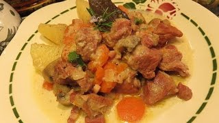 Mon SAUTÉ DE VEAU à la crème viande fondante   Mère Mitraille  Gourmandises TV [upl. by Hannahoj752]