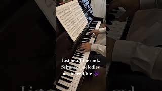 Schumanns melodies are incredible 🎶 piano [upl. by Elinad]