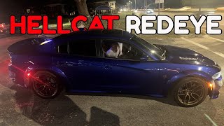 HELLCAT CHARGER CUTTING UP IN TRAFFIC POV CRUISIN THE COAST [upl. by Dud]