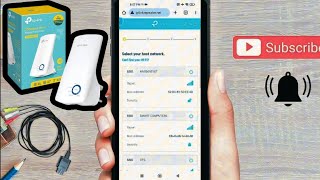 TPLink Repeater Setup through Mobile  TPLink extender tlwa850re setup step by step [upl. by Tinya268]