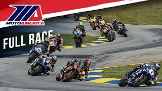 MotoAmerica Medallia Superbike Race 1 at Road Atlanta 2023 [upl. by Johnston]