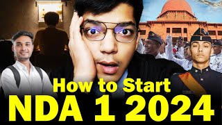 How to START NDA 1 2024 Preparation  Shubham Varshney SSB [upl. by Sherburn723]