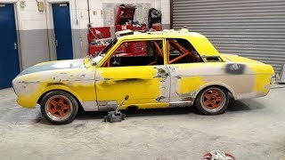 1968 Ford Cortina Mk2 Zetec Turbo Build Project [upl. by Joed]