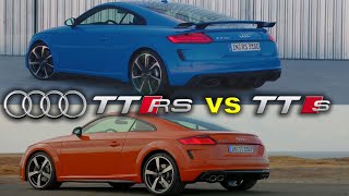 2019 Audi TTS vs 2019 Audi TT RS  visual compare [upl. by Llekcir]