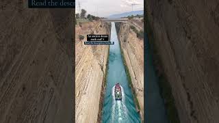 Discover Greek Culture  Isthmus Canal in Corinth  Greece [upl. by Eceerehs]