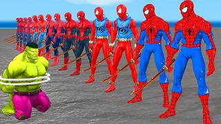 Siêu nhân nhện🔴Spider Man Sword Attacks the Bad Guys Joker Spider Rescues the Spider Bride vs Hulk [upl. by Jb]