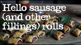 Homemade Sausage Rolls from Abel amp Cole [upl. by Karlise]