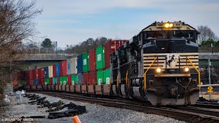 RAILFANNING Seneca SC Cornelia amp Austell GA  01282023 HD [upl. by Burgwell]