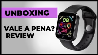 Smartwatch D30 Y78 unboxing e Review vale a pena comprar é melhor do que o D20 [upl. by Naivat]