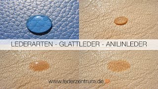 Leder  Glattlederarten amp Lederpflege Anleitung  COLOURLOCK [upl. by Ching]