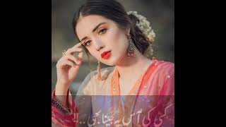 Kisi Ka Saath Paana Bhi Kabhi Assan NahiHota  Sad Song Crush Love Story MWLSong lyrics lye Reshma [upl. by Aik]