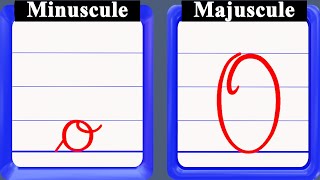 o majuscule et minuscule [upl. by Acebber]