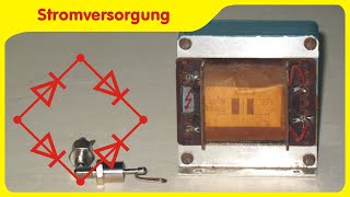 Grundlagen der Stromversorgung  Netzteil selber bauen  Spannungsstabilisierung [upl. by Esor]