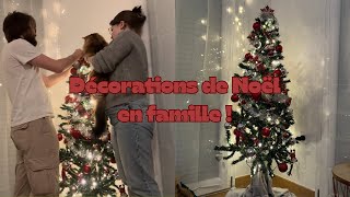 Vlog  On fait les décorations de Noël  🎄 [upl. by Llerdna395]