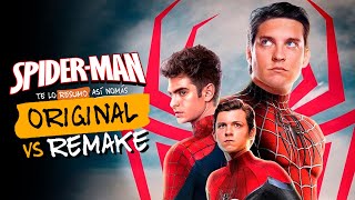 ¿Cual Es El Mejor Spiderman  OriginalVsRemake  Tobey Maguire vs Andrew Garfield vs Tom Holland [upl. by Rizzi]