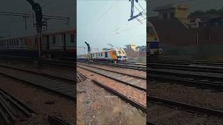 Superfast RCF MEMU Train Speedy Action With Pure Sound 🔥🤩 shorts indianrailways memu viral [upl. by Leinod]