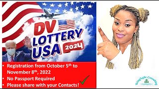 How to win the American DV Lottery 2024  Tips and Tricks america usa dvlottery2024 dvlottery [upl. by Nadia]