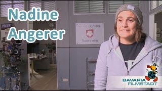 Nadine Angerer  Nachgefragt Stars in der Bavaria Filmstadt [upl. by Imnubulo]