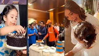 Virat Kohli Birthday Celebration 2023Anushka Sharma and vomika Virat [upl. by Towne]