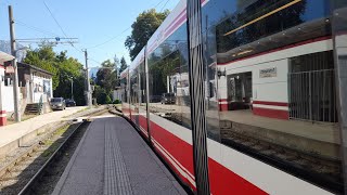 Straßenbahn Gmunden um kurz nach 1600 am 06082024 [upl. by Annayrb]