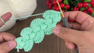 ✅💯 great 👌 very easy and flashy crochet hair band making  crochet knit hair band [upl. by Iznek]