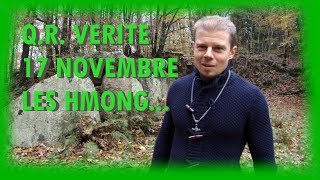 QR divulgations mon 17 novembre les Hmong  Culture Hyperboréenne spécial [upl. by Kinsley]