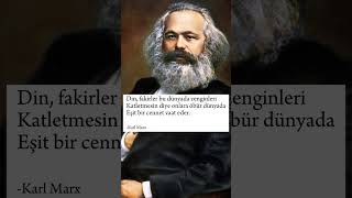 Karl Marx Din Fakirler ve zenginlerin eşitliği felsefe [upl. by Noseyt]