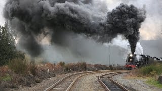 Mainline Steam KA942 New Zealand Christchurch Greymouth [upl. by Trimble]