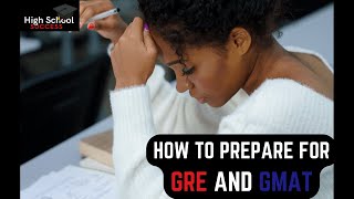 HOW TO PREPARE FOR GRE AND GMAT [upl. by Vanni]