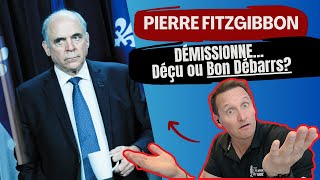 Pierre Fitzgibbon démissionne… Déçu ou Bon Débarras [upl. by Constancia366]