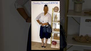 Sunday Morning GRWM for Church sundaymorningroutine churchgrwm blackwomenover40 grwmoutfit [upl. by Yramanna]