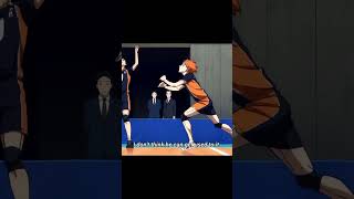 Haikyuu The Dumpster Battle hinata boom jump haikyuu anime haikyuuedit hinatashoyo [upl. by Adieren]