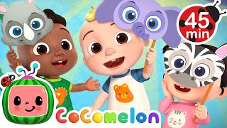 Peekaboo Song  Learn Animals  MORE CoComelon Nursery Rhymes amp Kids Songs [upl. by Langley]