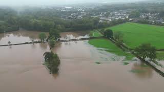 Hither Green Lane amp Abbey Park Golf Club Flood 20th Oct 2023 [upl. by Richelle]