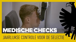 MEDISCHE CHECKS  De jaarlijkse medische controle voor de eerste selectie 🏥 [upl. by Hercules]