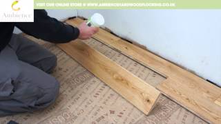 How to Install Engineered Tongue amp Groove Flooring [upl. by Lodmilla]